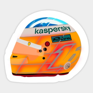 Charles Leclerc French Grand Prix spiderman helmet 2021 Sticker